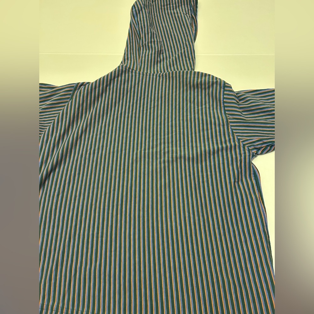 Guess Blue and White Striped Hoodie - Picture 7 of 13